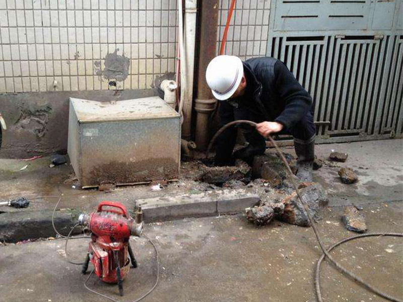 洛隆疏通下水道-洗菜池疏通